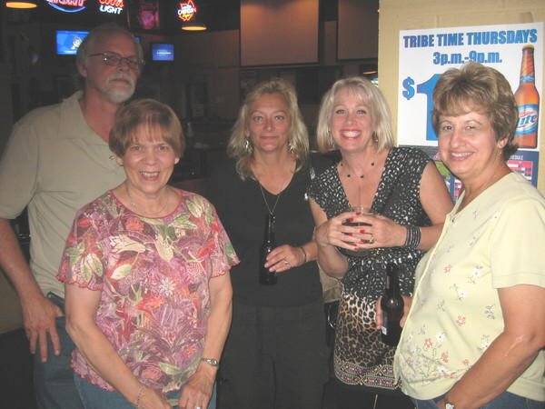 Kevin and Carol Woods, Janice Simich, Terrie Kisha, Janice's cousin Kevin and Carol Woods,
Janice Simich, Terrie Kisha, Janice's cousin